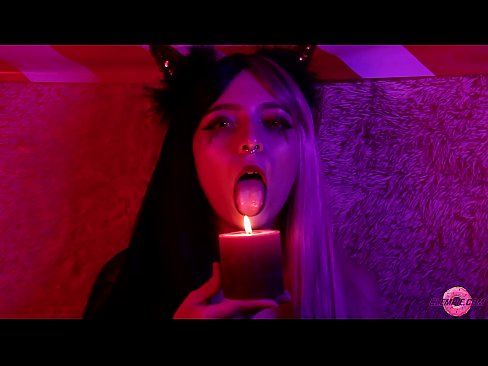 ❤️ Passionate Blowjob e tsoang ho Sexy Succubus e nang le Phethahatso ea Molomo Litšoantšo tsa bootsoa ka morao ️❤
